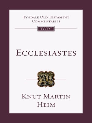 cover image of Ecclesiastes